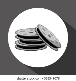 Cinema icon design 