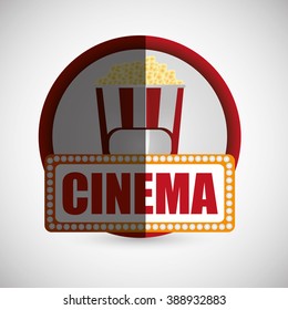 Cinema icon design 