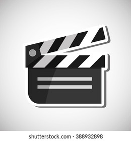 Cinema icon design 