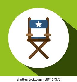 Cinema icon design 