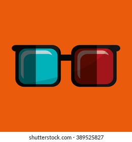 Cinema icon design 