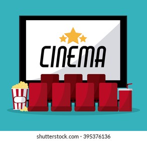 Cinema icon design