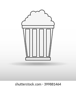 cinema icon  design 