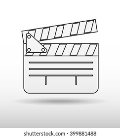 cinema icon  design 