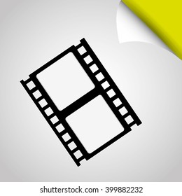 cinema icon  design 
