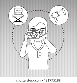 cinema icon design 