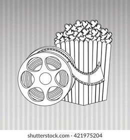 cinema icon design 