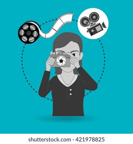 cinema icon design 