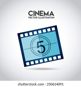 cinema icon design, vector illustration eps10 graphic 