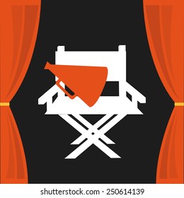 cinema icon design, vector illustration eps10 graphic 