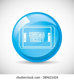 cinema icon design, vector illustration eps10 graphic 