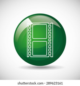 cinema icon design, vector illustration eps10 graphic 