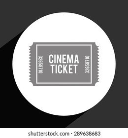 cinema icon design, vector illustration eps10 graphic 