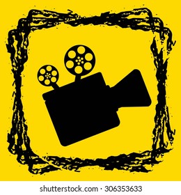 cinema icon design, vector illustration eps10 graphic 