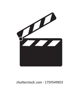 Icono de cine aislar en dibujo de fondo blanco por ilustración