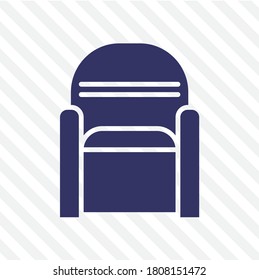 Icono de cine. aislado en segundo plano