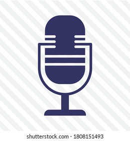 Cinema icon. isolated in striped background