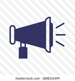Cinema icon. isolated in striped background