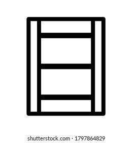 Cinema icon or logo isolated sign symbol vector illustration - high quality black style vector icons
