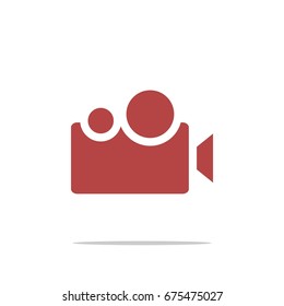 Cinema Icon Logo Template Illustration Design. Vector EPS 10.