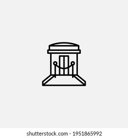 Cinema icon sign vector,Symbol, logo illustration for web and mobile