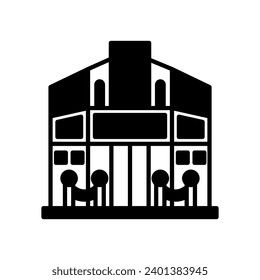Cinema icon in vector. Illustration