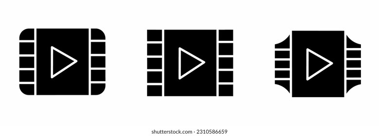 Cinema icon vector illustration. Stock vector.