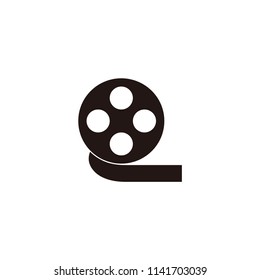 cinema icon vector logo