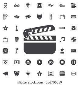 Cinema icon.Movie icon vector on the white background