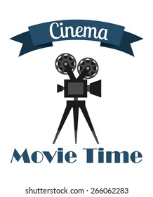 cinema icons design, vector illustration eps10 graphic 