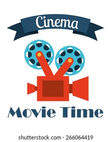 cinema icons design, vector illustration eps10 graphic 