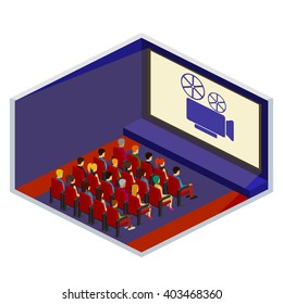 cinema isometric