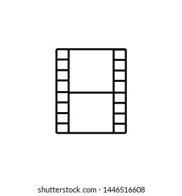 cinema lent camera lent icon sign signifier vector