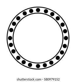 cinema lights label icon