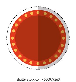 cinema lights label icon