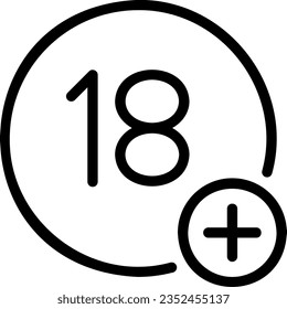 cinema line icon illustration vector