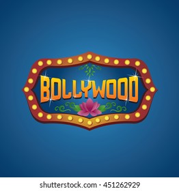 bollywood logos images stock photos vectors shutterstock https www shutterstock com image vector cinema logo 451262929