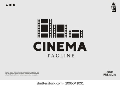 cinema logo for brand and company
