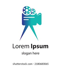 Diseño de imágenes de logotipo de cine