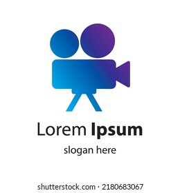 Cinema logo images illustration design