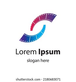 Cinema logo images illustration design