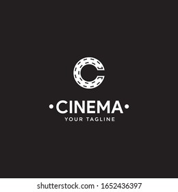  cinema logo template,Film Equipments. Good symbol design for Movie Maker