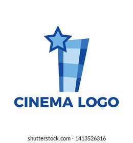 Cinema Logo Vector Design Template Illustration.