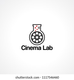 cinema logo vector, icon, element, and template