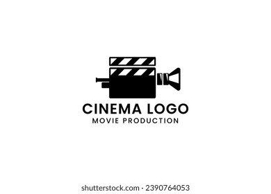 ilustración de icono del logotipo del cine