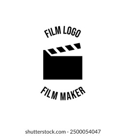 Cinema Logo Vector Template Isolated On White Background