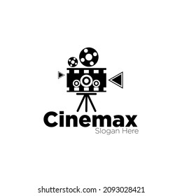 Kino-Logo, Vektorgrafik, Vorlage für das Kino-Logo