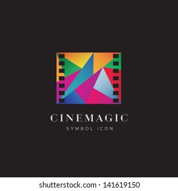 Cinema magic logo template