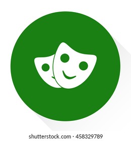 cinema masks icon