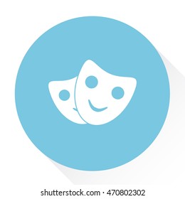 cinema masks icon